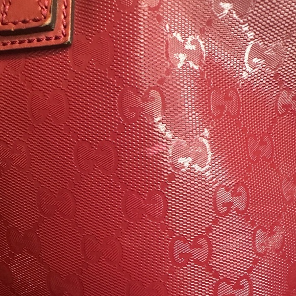 Gucci red tote bag - Picture 2 of 15